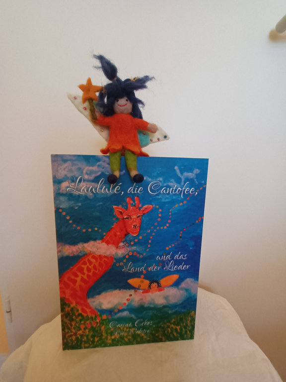 Laululé, die Cantofee - Carina Eckes - PAKET: Buch + Cantofee Fingerpuppe